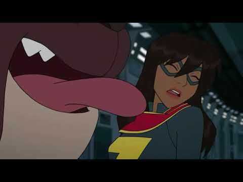 Marvel rising secret warriors Ms. marvel meets lockjaw
