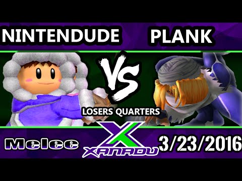 S@X 142 - SPY | Nintendude (Ice Climbers) Vs. Plank (Sheik) SSBM Losers Quarters - Smash Melee