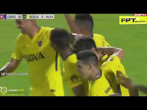GOL DE WILMAR BARRIOS  0 1  Cerro vs Boca   Amistoso 2017   HD