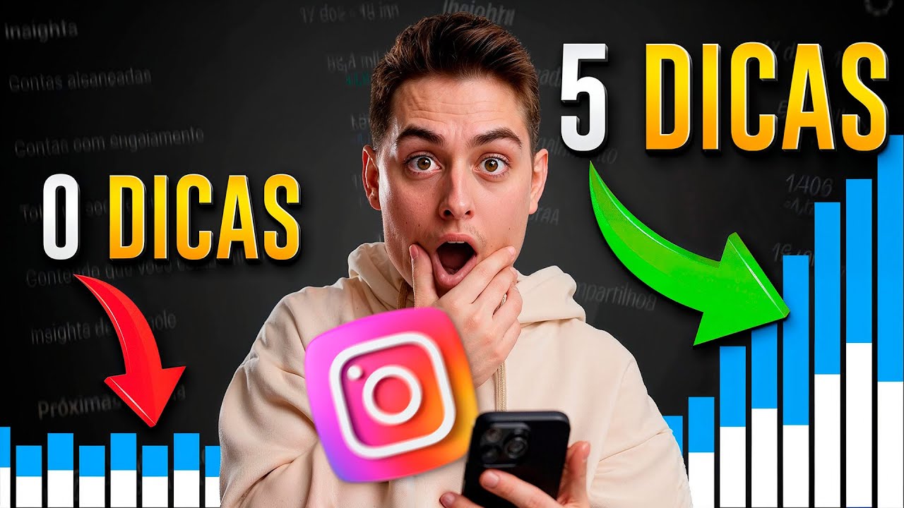 5 truques para CRESCER no INSTAGRAM MAIS RÁPIDO (2024)