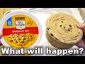 Baking A Tub Of Cookie Dough Like This