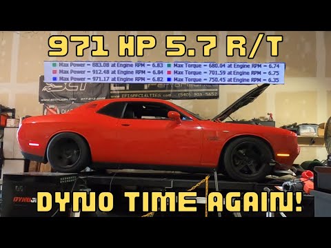 971 hp ProCharged and Cammed 5.7 R/T Hemi! See for yourself!