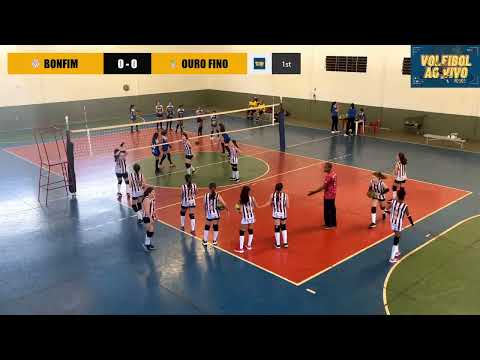 Bonfim  X Ouro Fino -  Sub - 14 - 23/07/22 as 14hs - Voleibol ao vivo - Voleibol Feminino