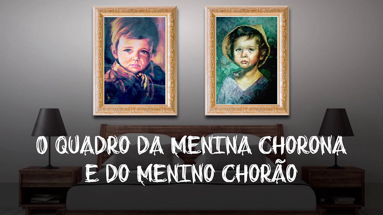 O Quadro do Menino Chorão e da Menina Chorona | Eli Corrêa Oficial | Histórias Sobrenaturais