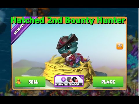 Hatched my second Bounty Hunter Dragon-Dragon Mania Legends | Dreamcacther sigil battle | DML