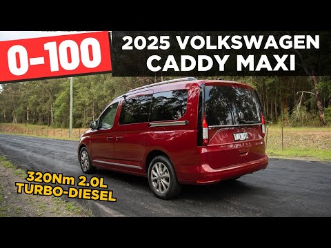 2025 Volkswagen Caddy Maxi TDI320 review & 0-100 (Performance Test)