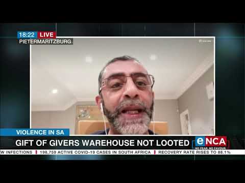 Discussion Gift of the Givers warehouse not looted