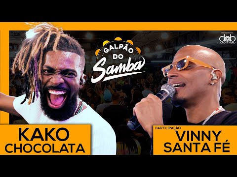Kako Chocolata e Vinny Santa Fé Ao vivo no Galpão do Samba