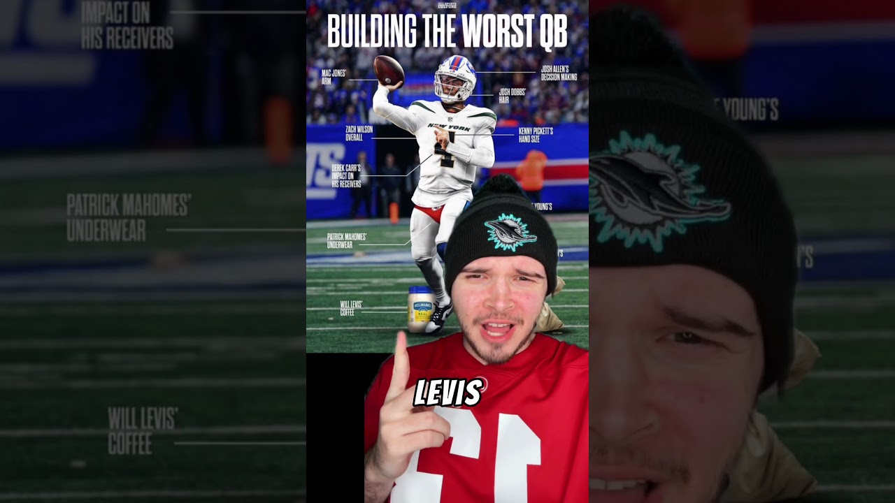 BUILDING THE WORST NFL QB #nfl #nfltrending #nflviral #trending #quarterback