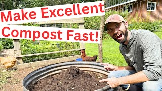 Create Compost 10X Faster Using This Simple Method