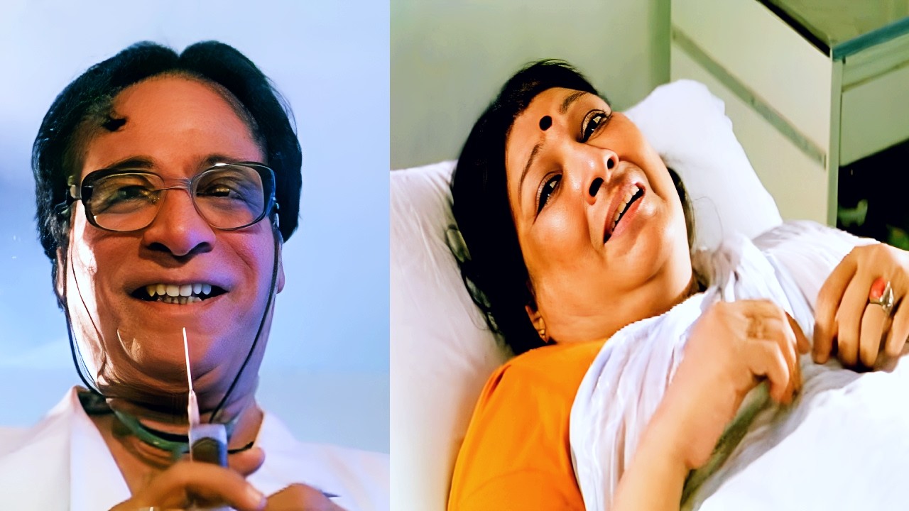 Kader Khan Ka Khatarnak Ilaaj! 💉| Injection Ki Jagah Ghusaya Screw Driver! 😂 Best Comedy Scene