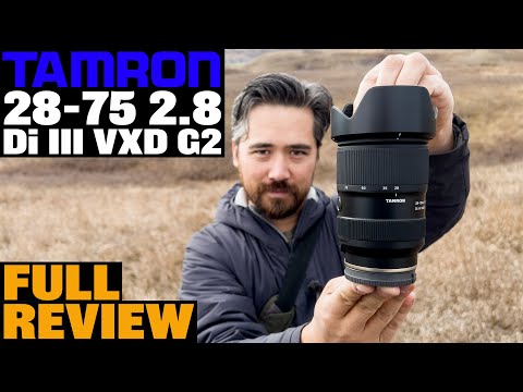 Tamron 28-75mm F2.8 Di III VXD G2 Standard Zoom Lens for Sony E Full-Frame Mirrorless Cameras, Fast Constant Aperture, Advanced Autofocus for Photo & Video + Lens Filter Kit + Cap Keeper (4pc Bundle) video review thumbnail