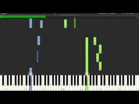 Im Hashem Lo Yivneh Bayis (Cover) Easy version - Piano Tutorial [Synthesia]
