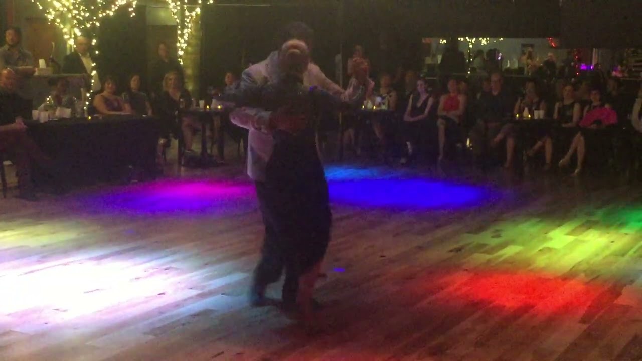 Video thumbnail for Claudio Cortes and Lenore Brown - Performance at Abrazame Mas Milonga, Plymouth, MI on 5-31-2025