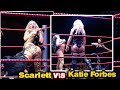 CWE Katie Forbes Cheeni Aalia Vs Scarlett Jayme Jameson Thegreatkhali Prowrestling