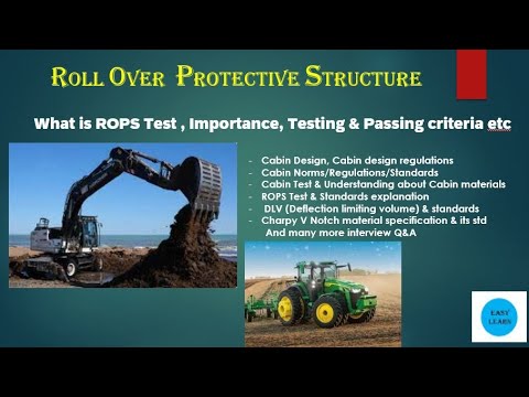 ROPS Test | Rollover protective structure |Rollover protection e46 | rollover protection system|FOPS
