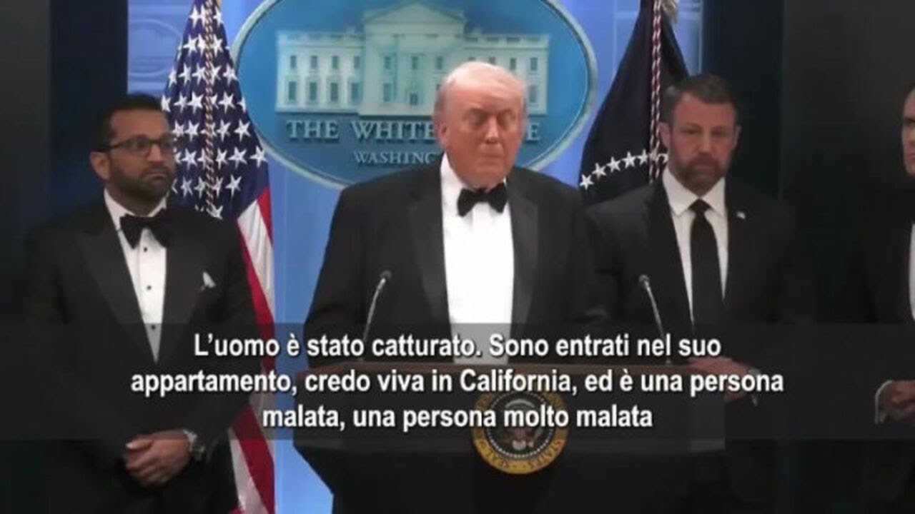 Trump dopo l'attentato: Il sospetto è stato catturato, è una persona malata