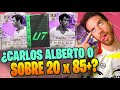 ¿CARLOS ALBERTO O 20x85+? ⭐ PROGRESO DE TEMPORADA CAPITA O SOBRE en EAFC 24 ⭐ 20 futbolistas 85+