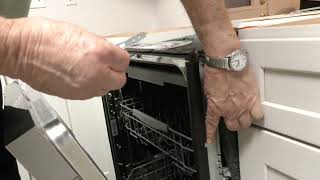 Dishwasher side mount installation