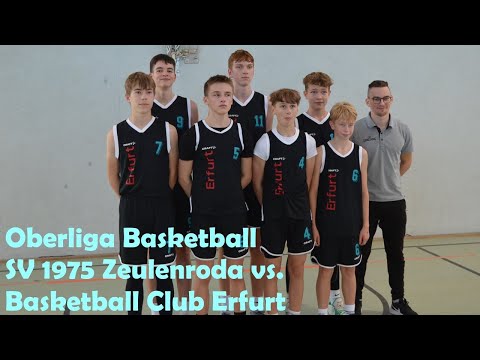 Basketball Oberligaspiel BCE vs SC Zeulenroda