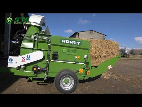 STS Olbramovice: Rozdružovač balíků sena, slámy a senáže ROMET