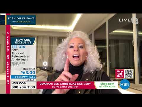 DG2 by Diane Gilman Studded ReleaseHem Ankle Jean