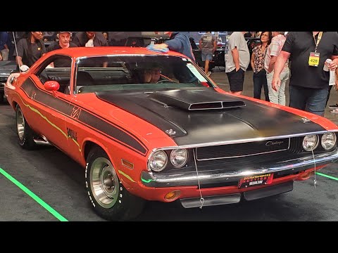 1970 TA Challenger 340 6pk went across the Block at Mecum