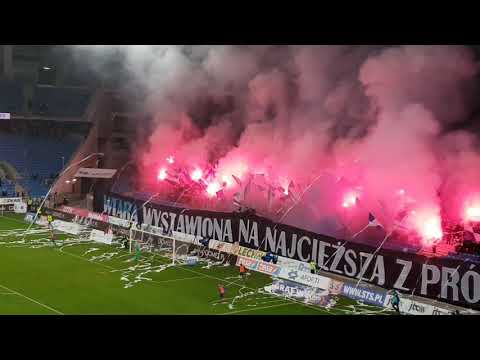 Oprawa "Wiara wystawiona na najcięższą z prób". Lech Poznań - Wisła Płock 2:1 (24.11.2018)