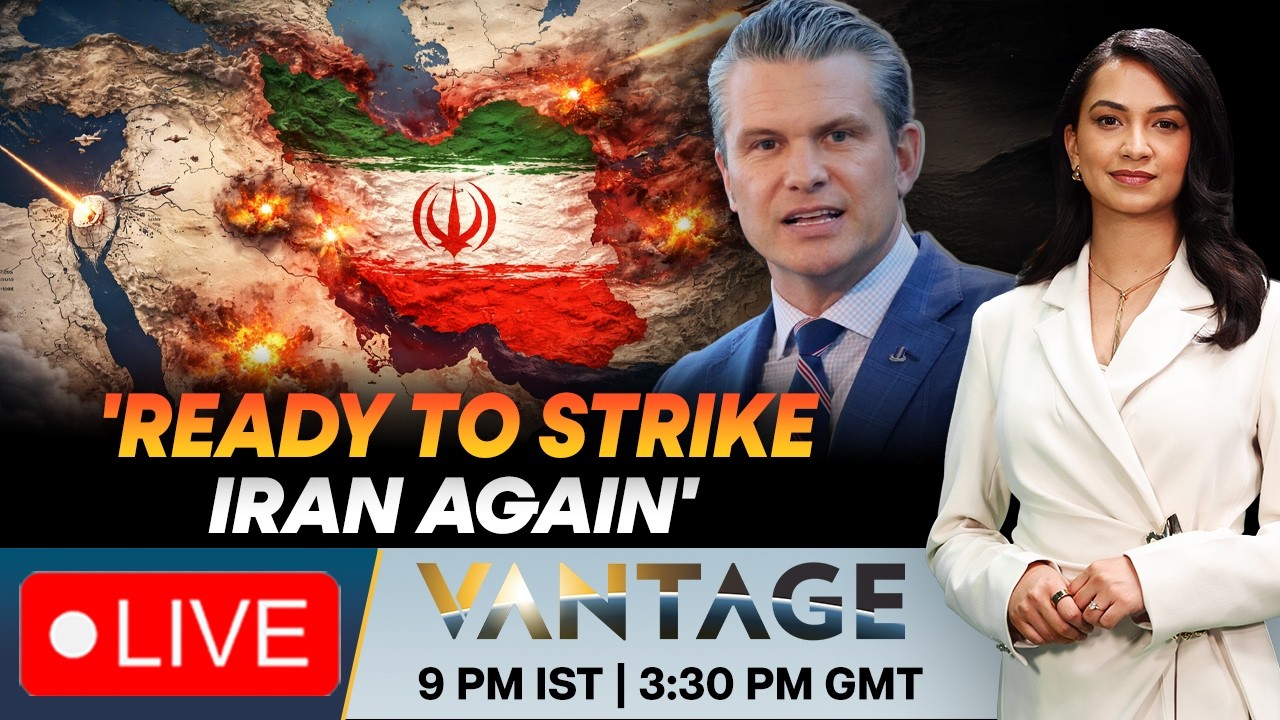 LIVE: Trump Says US-Iran Peace Deal Possible as  Ceasefire Deadline Approaches |Vantage on Firstpost