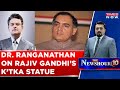 Anand Ranganathan On Rajiv Gandhi's Statue In Karnataka, 'Cash Crunch' & Congress | Watch!