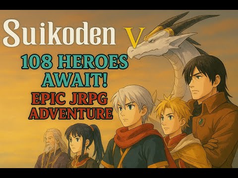 Epic Suikoden V Gameplay & Walkthrough – Classic JRPG Adventure on PS2 (Part 1)