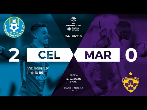 24.krog: Celje - Maribor 2:0 ; Prva liga Telekom Slovenije 2019/2020
