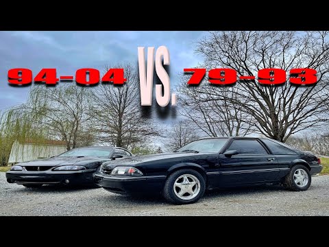 The FOX BODY is too EXPENSIVE, so what about 94-04 Mustangs?