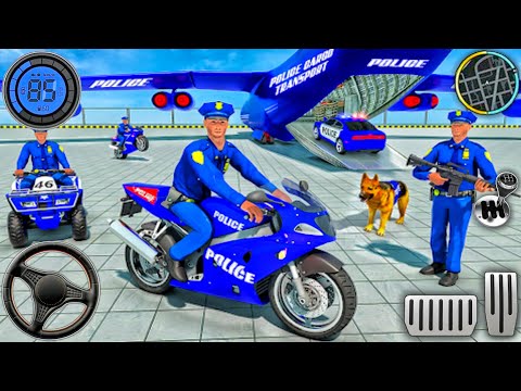Police Car Chase Simulator 3D Game - Real Cop Cars Driving Simulator 2025 - Android GamePlay