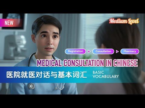 🌟 中文医疗咨询 | Medical Consultation in Chinese | Essential Dialogues for Cold & Fever Relief!