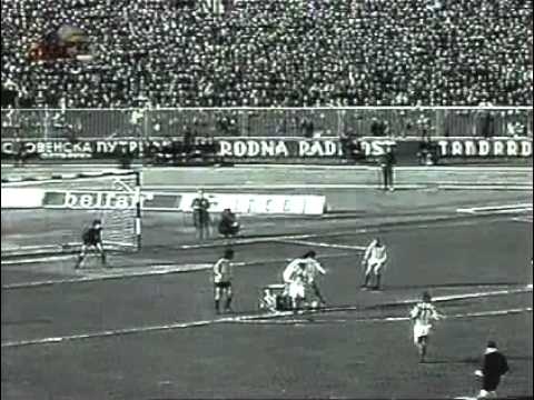 Partizan - zvezda 2-1, 1973/74, gol Cvetkovića