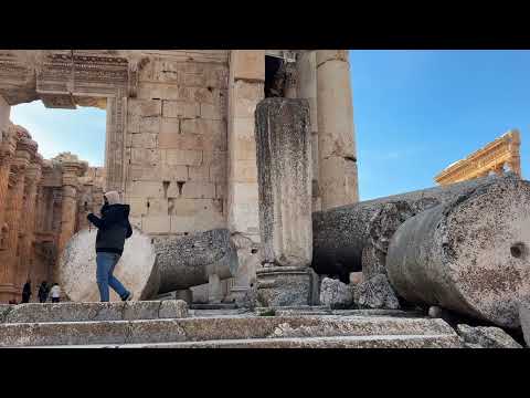 Lebanon - Baalbek Ruins Video