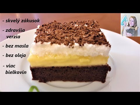 Oblížprst, skvelý zákusok vo zdravšej verzii bez masla a oleja, viac bielkovín - recept