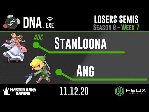 DNA.EXE S8:W7 - ADC | StanLoona (Zelda) Vs. Ang (Toon Link) - L Semifinals