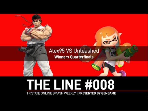 Unleashed Inkling vs Alex95 Ryu THE LINE #008 Winners Quarterfinals