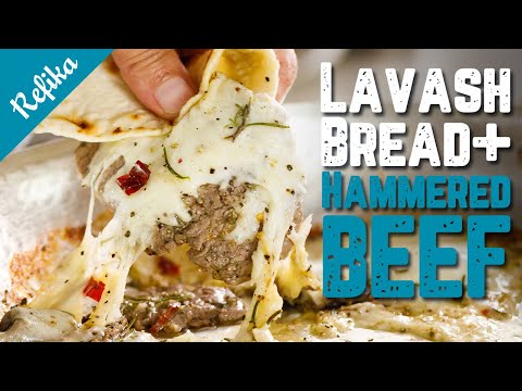 How to Make Lavash & Hammered Beef Recipe Together At Home? Refika's 2 Special Delicious Recipes! 🤤