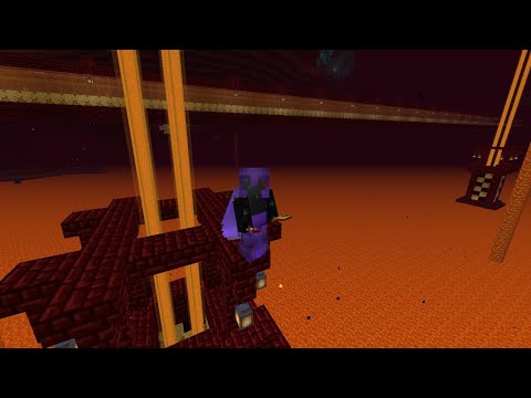 Nether Tunnel Construction with Flying Machines