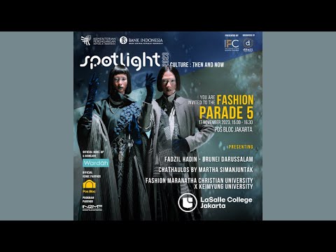 DESTAQUE INDONÉSIA 2023. CULTURA: ANTES E AGORA - DESFILE DE MODA 5