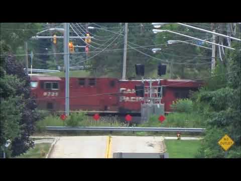 CP ES44AC #8731 & CP AC4400CW #9740 - NS Freight W10 - Mentor Ohio August 2018