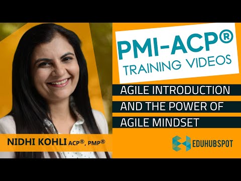 PMI ACP tutorial - PMI ACP - Agile Introduction and The Power of Agile Mindset (2024) - Video 4