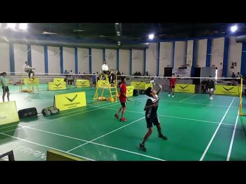 Unleashing Their Skills: Boys Doubles Showdown at Delhi State Badminton Championship