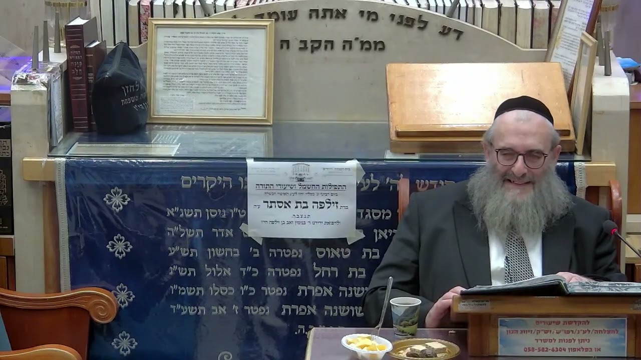 הרב יהושע ויזגן מסכת חולין דף מח עמוד ב'