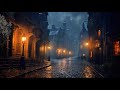 Victorian London Thunderstorm Rain Sounds Thunder Sounds Horses Bells
