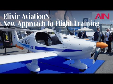 Elixir Aircraft Offers a New Approach to Flight Training with High Tech Carbon Fiber Airframe – AIN