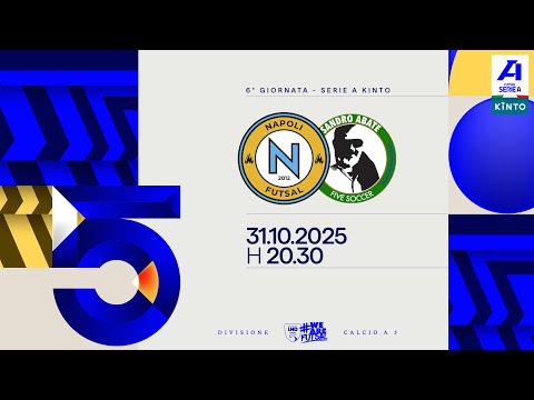 Napoli Futsal-Sandro Abate 5-1 | 6ª giornata | Serie A KINTO 2025/2026